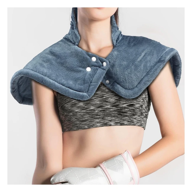 Coussin Chauffant Cigarol pour Douleurs Cervicales - 6 Réglages de Chaleur et 4 Réglages de Minuterie