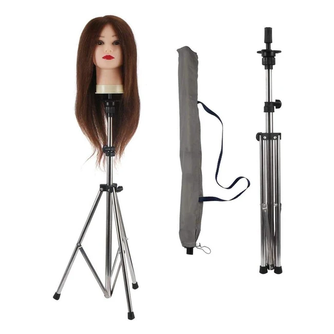 Neverland Beauty Wig Stand Tripod - Adjustable Cosmetology Head Aluminum Stand