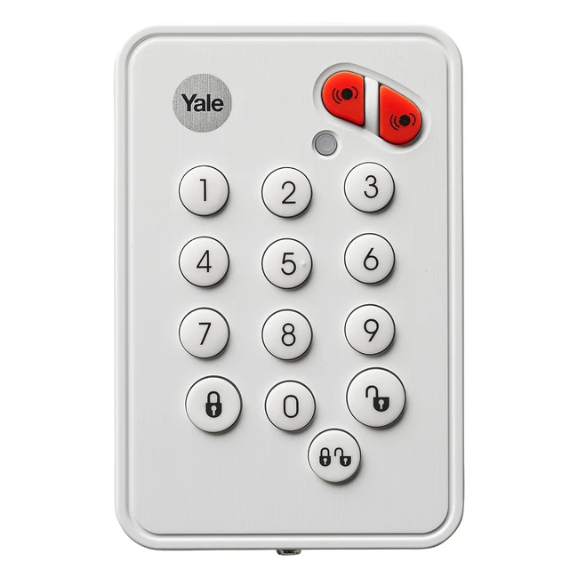 Alarma Yale YEFKP Easy Fit con Teclado Remoto - Seguridad y Comodidad