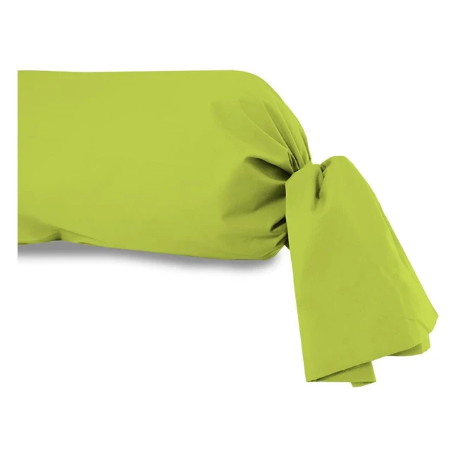 Federa Cuscino Cilindrico 85x130 cm Atmo Tinta Unita Anice - Compra Ora!