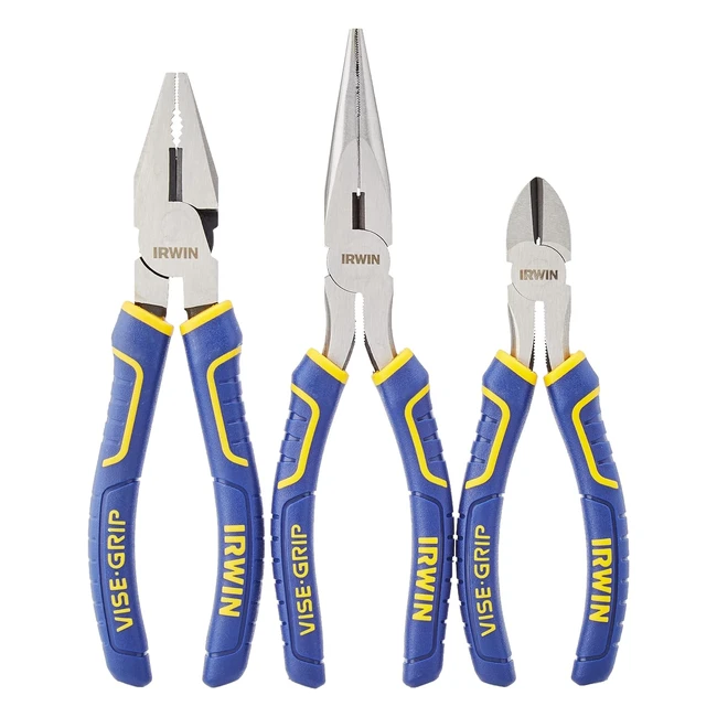 Juego de Alicates Irwin Propliers - 3 Unidades