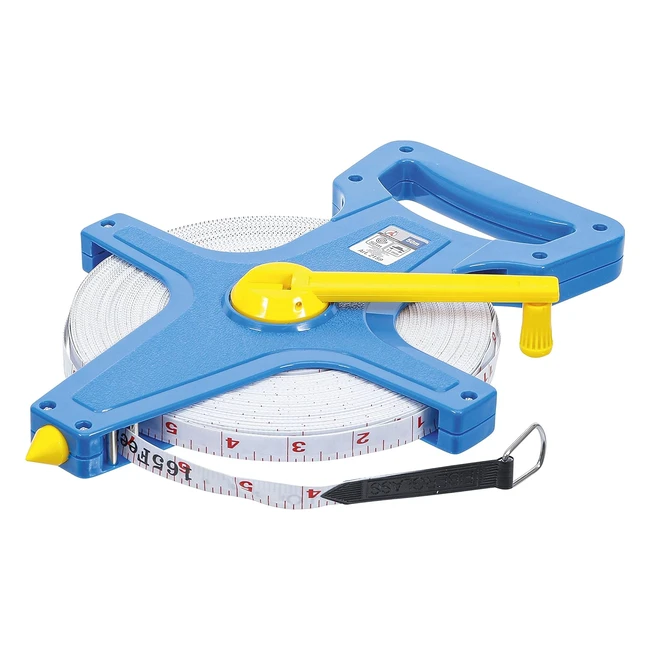 Cinta métrica BGS DIY 2159 de 50m - Ancho 13mm - Resistente y plegable