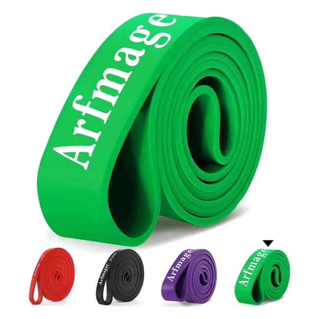 Elastici Fitnessbande di Resistenza - Set Lattice Naturale - Perdita di Peso Yo