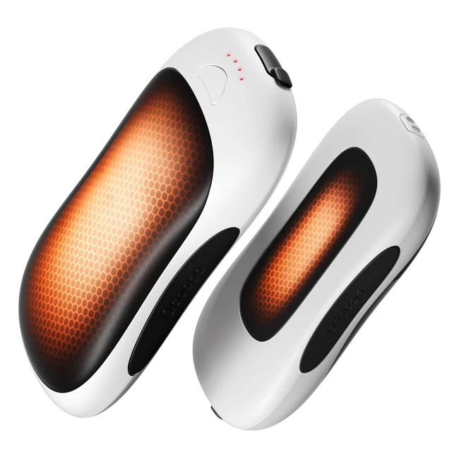 Calentador de Manos Recargable Ocoopa 10000mAh - Doble Cara, 4 Niveles de Calor