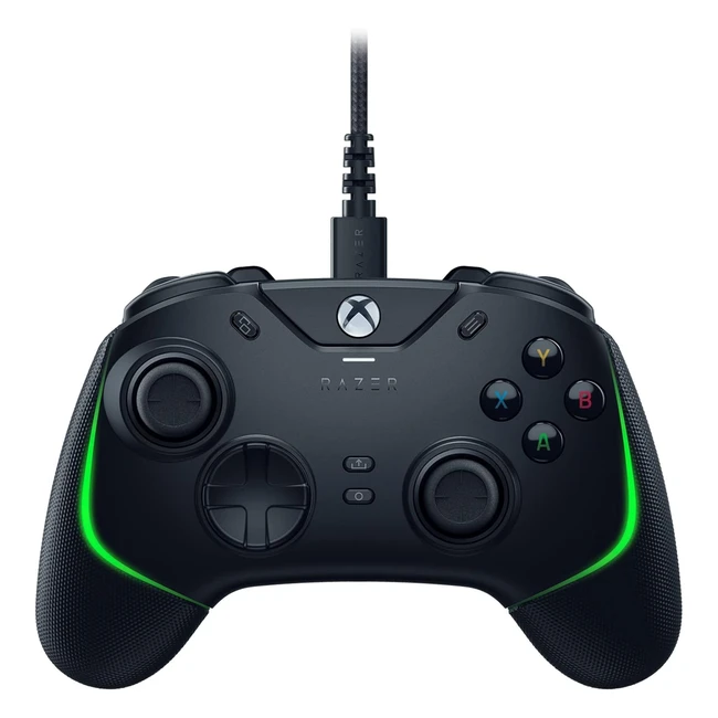 Razer Wolverine V2 Chroma - Xbox Series XS Controller mit RGB-Beleuchtung, 6 Multifunktionstasten, austauschbare Stickkappen, Hairtriggermodus, Schwarz
