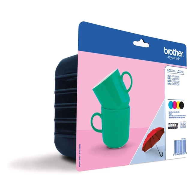 Cartucho de Tinta Brother LC227XLVALBP Negro Amarillo Magenta Cian - Referencia LC227XLVALBP