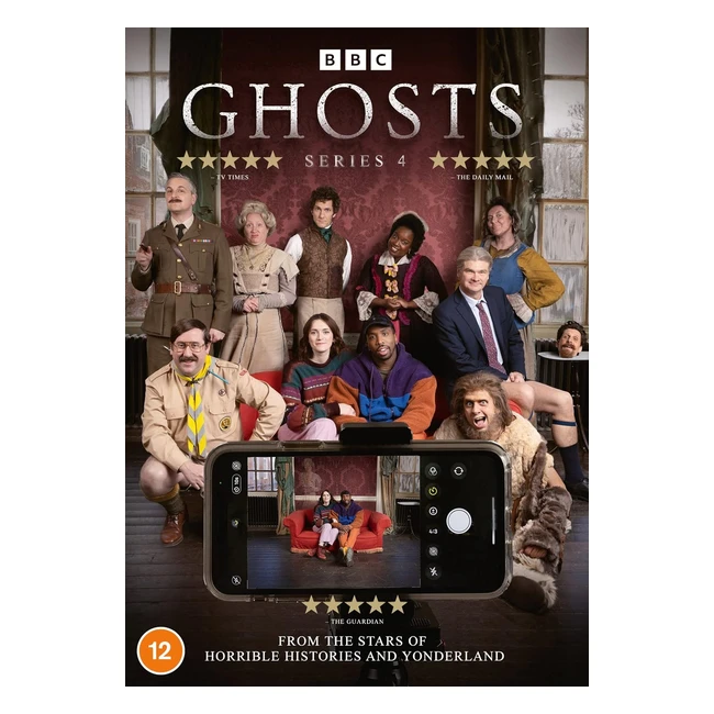 Ghosts Series 4 DVD - Commedia sovrannaturale con risate assicurate!