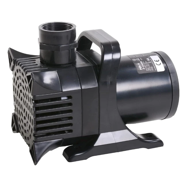 Aquaforte P40000 Teichpumpe 100W | Fördermenge 385 m³/h | Förderhöhe 11m | Pumpt bis zu 6mm Schmutzpartikel