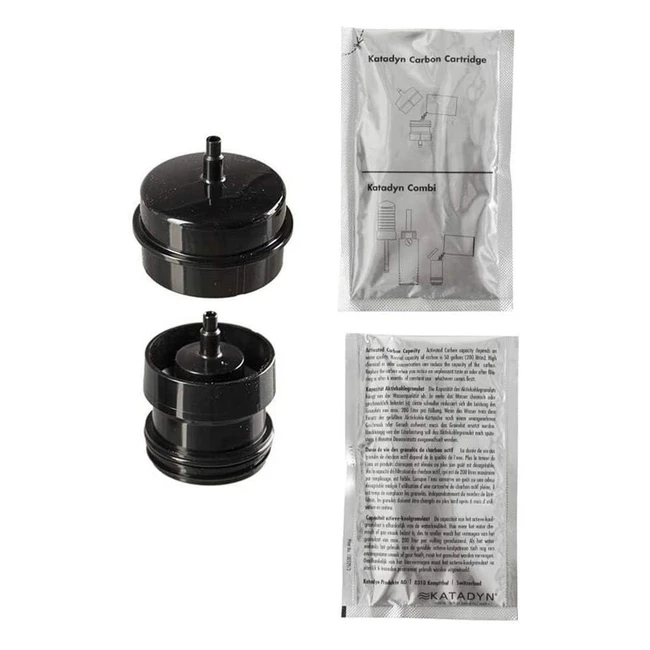 Adaptateur pour bouteille de charbon actif Katadyn 8013450 - Réduit les produits chimiques et améliore le goût de l'eau