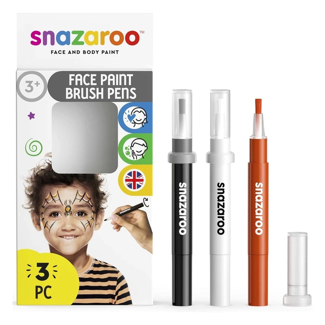 Stylos pinceaux de maquillage Halloween Snazaroo - Set 2 en 1