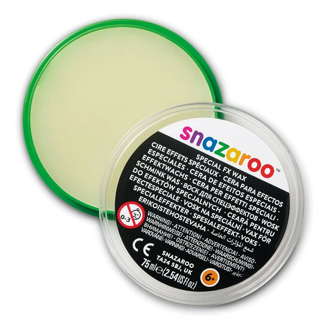Snazaroo Classic Face and Body Paint Halloween Special Effects Wax Pot 75ml