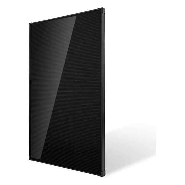 TOPSOLAR 170W Solarpanel, Monokristallines Silizium-Solarmodul, Photovoltaik-Solarladegerät, geeignet für Campingzelte, Wohnmobile, Yachten und unebene Oberflächen