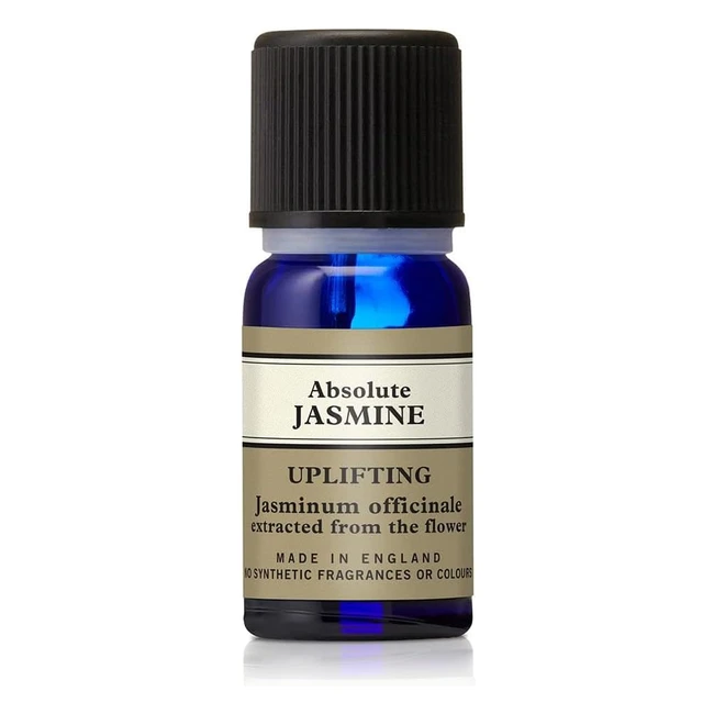 Certified Organic Jasmine Absolute Essential Oil - Uplifting and Nourishing - 25ml