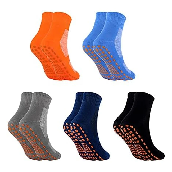 Calze Antiscivolo Uomo Merclix - Sportivi per Pilates, Yoga, Ginnastica - Ref. 1234