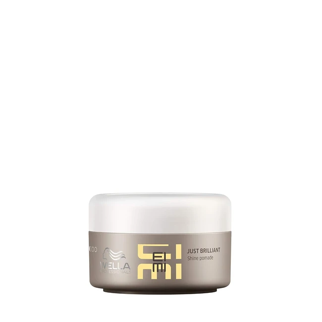 Wella EIMI Just Brilliant Glanzpomade - Antifrizzeffekt, Feuchtigkeitsschutz - Glnzendes Haarstyling