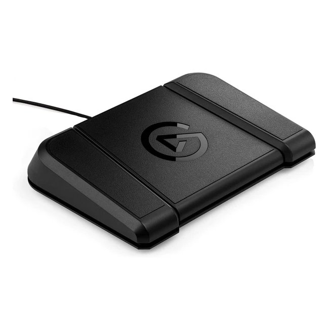 Elgato Stream Deck Pedal - Contrôleur de studio mains libres - 3 pédales macro - Compatible Mac et PC