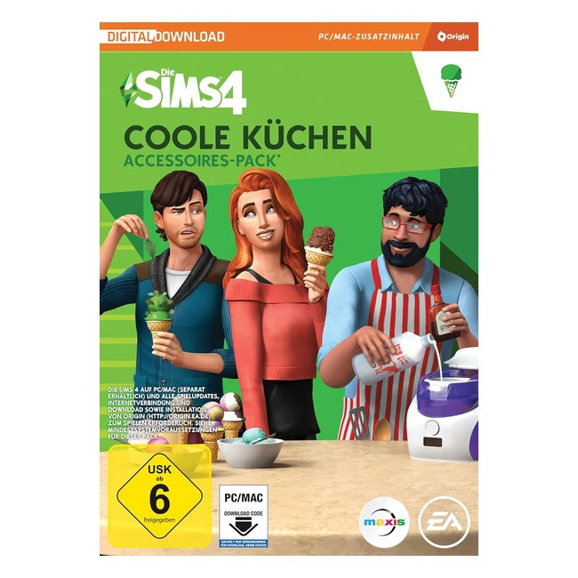 Die Sims 4 Stuff Pack 3 Coole Kchen - PC Download Code
