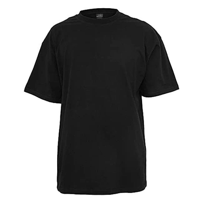 Camiseta básica de manga corta para hombre Urban Classics, algodón grueso, largo oversize, varios colores, tallas S-6XL