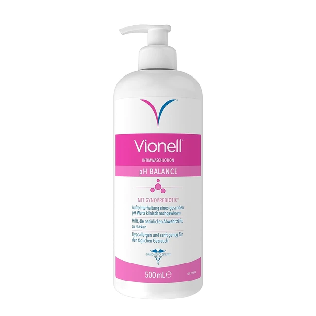 Vionell Intimwaschlotion für Frauen - pH-Balance - Stärkt die natürlichen Abwehrkräfte - 500 ml