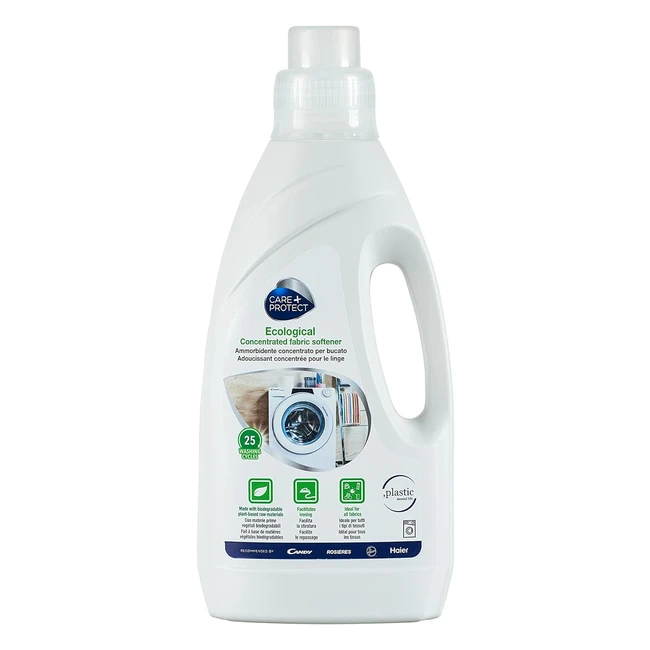 Eco-Friendly Fabric Softener | Care & Protect 35602514 | Hypoallergenic | 750ml