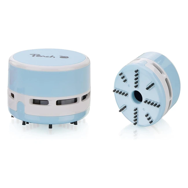 Mini Aspiradora Peach PA105BL - Alta Potencia de Succión - Azul