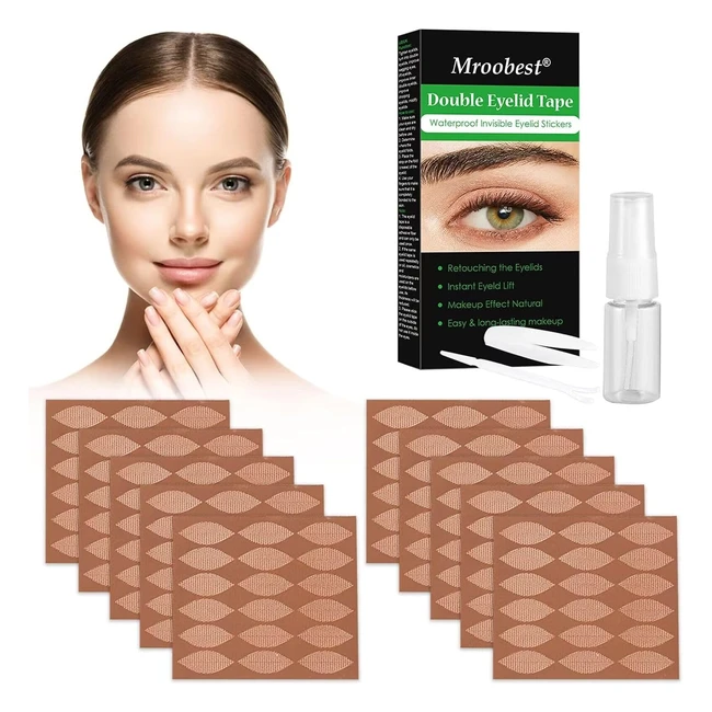 360 Bandes Paupières Autocollant Double Paupière Invisible - Lifting des Paupières sans Chirurgie - Taille XL