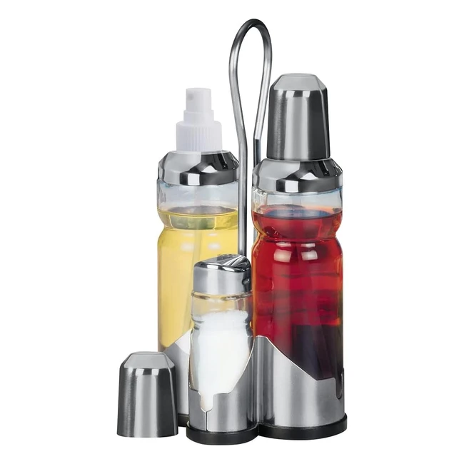 Ensemble de service Fackelmann avec pulvrisateur vinaigre spray huile sali