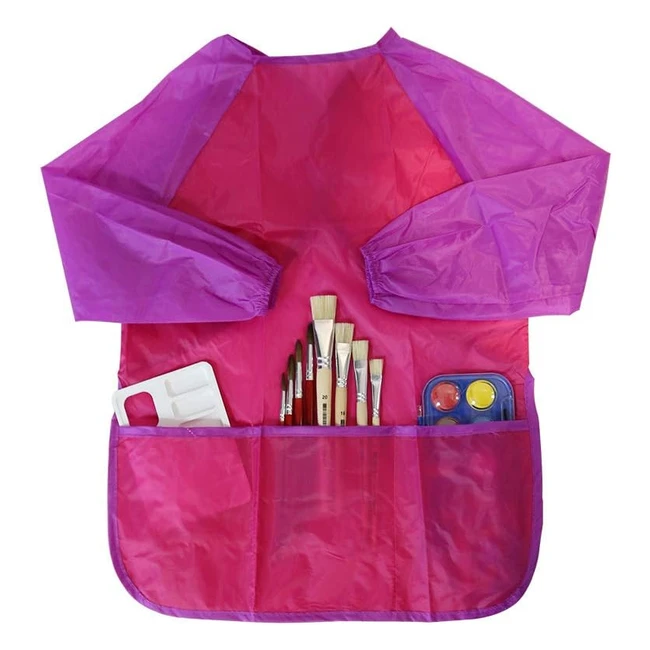 Tablier de peinture Spirit 407484 rose - Pour enfants de 3 à 8 ans