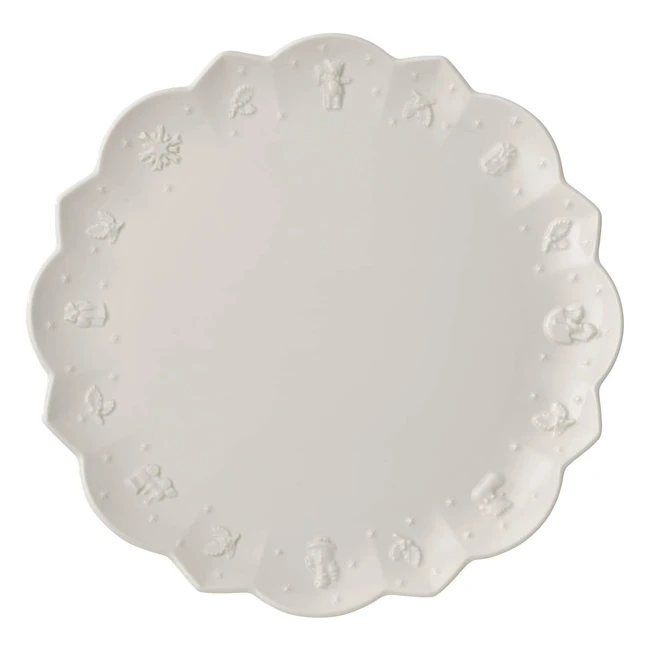 Assiette plate en porcelaine Villeroy  Boch rfrence XYZ motifs jouets de 