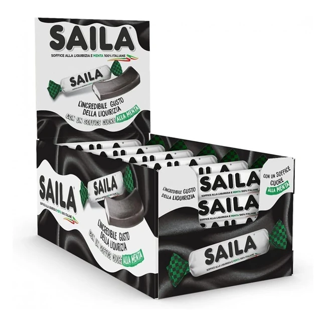 Saila Toffee alla Menta Piemontese - Box da 100 pezzi - Senza Glutine