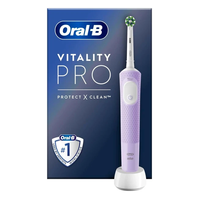 Brosse à dents électrique Oral-B Vitality Pro violette + 1 brossette