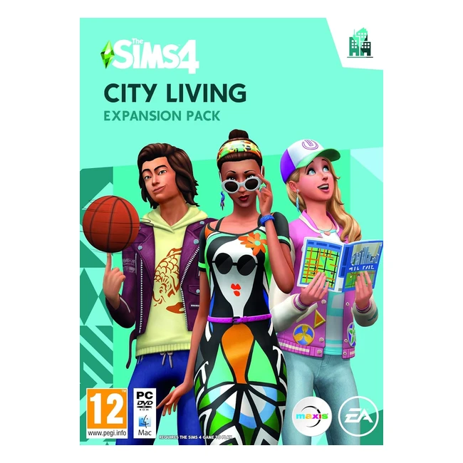 The Sims 4 City Living Expansion Pack - PCMac - Download Code - English