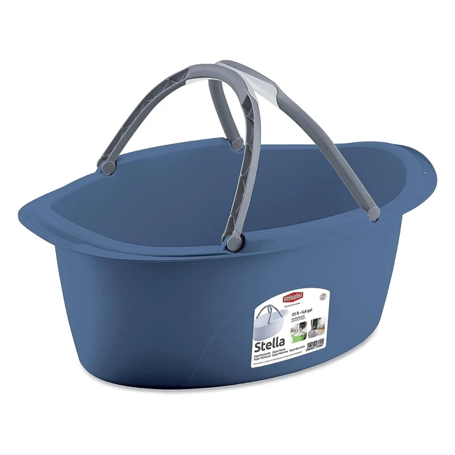 Cesta con Asa JJA 727800 - Material Polipropileno - Asas Antideslizantes - Disponible en 3 Colores
