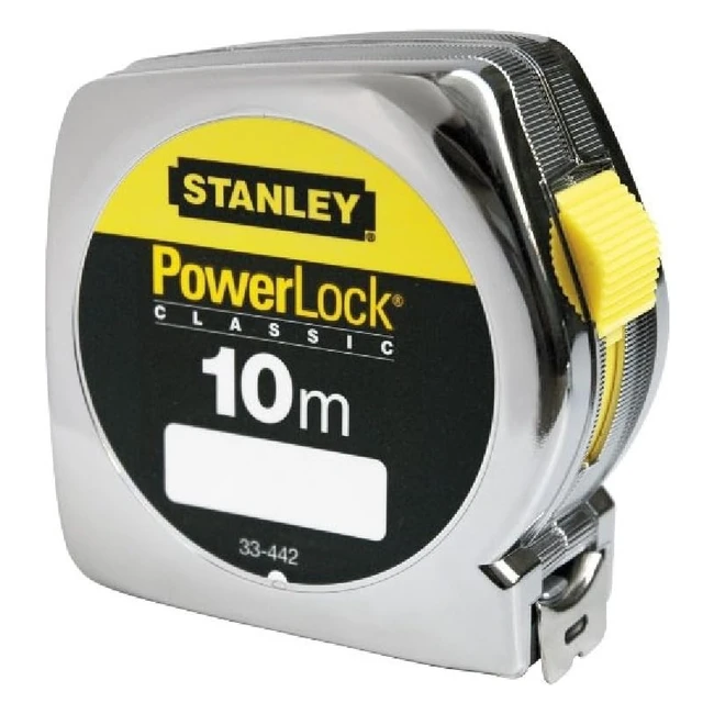 Cinta mtrica Stanley 133442 Flexmetro Powerlock ABS 10m x 25mm