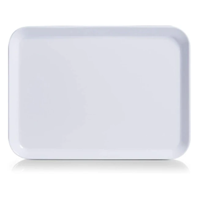 Vassoio in Melamina Bianco 24x18 cm - Zeller Present Schner Leben Praktisch Wohnen