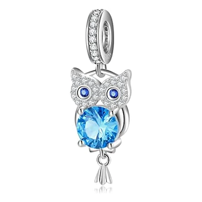 Charm de plata de ley 925 con colgante de corazón - Compatible con collar y pulsera - Magic Charms