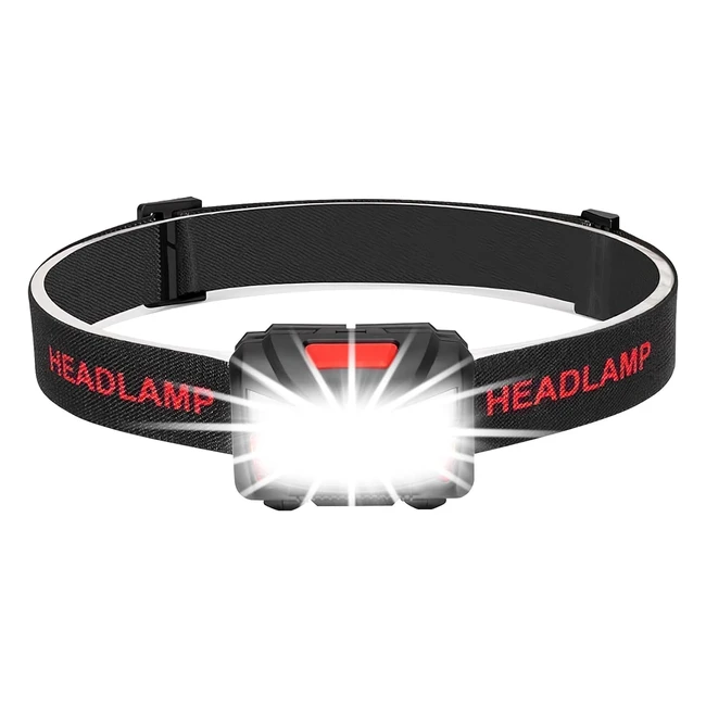 WINZWON USB wiederaufladbare LED Stirnlampe Kopflampe  Wasserdicht  Leichtgewi