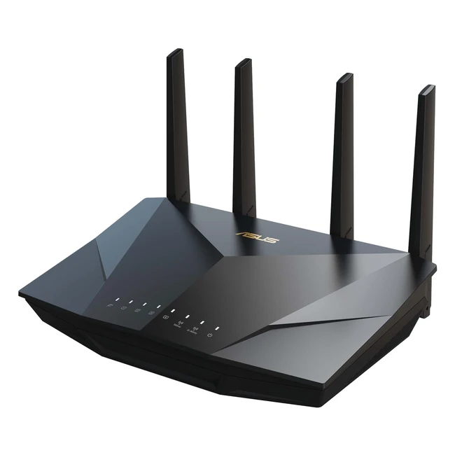 Router ASUS RT-AX5400 Extensible de Doble Banda con Mobile Tethering 4G/5G por USB, VPN Integrado, Control Parental, Gaming y Streaming, AiMesh Hogar Inteligente