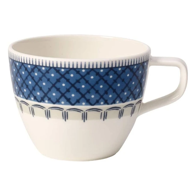 Villeroy  Boch Kaffeetasse Casale Blu hochwertiges Bone China mikrowellen- un