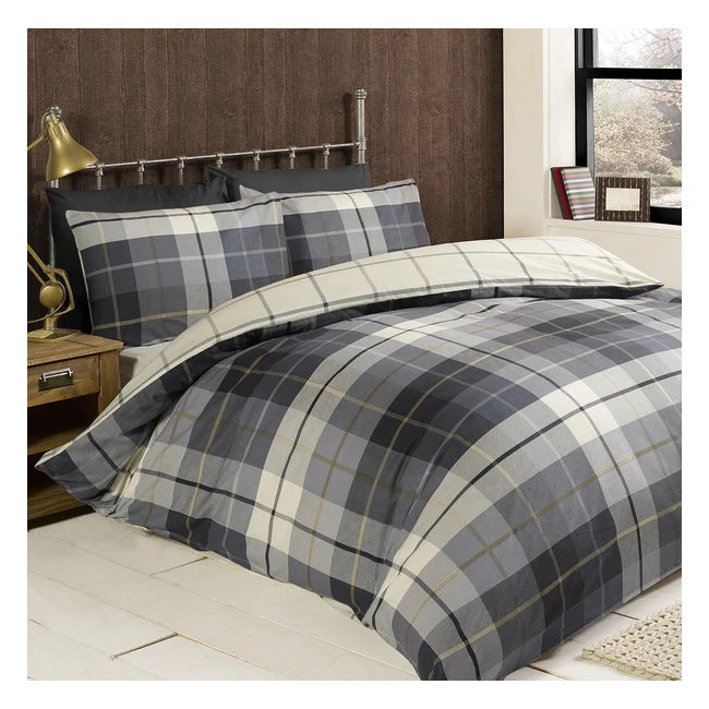 Copripiumino Lomondset Rapport Home, Blu, 100% Cotone, Singolo