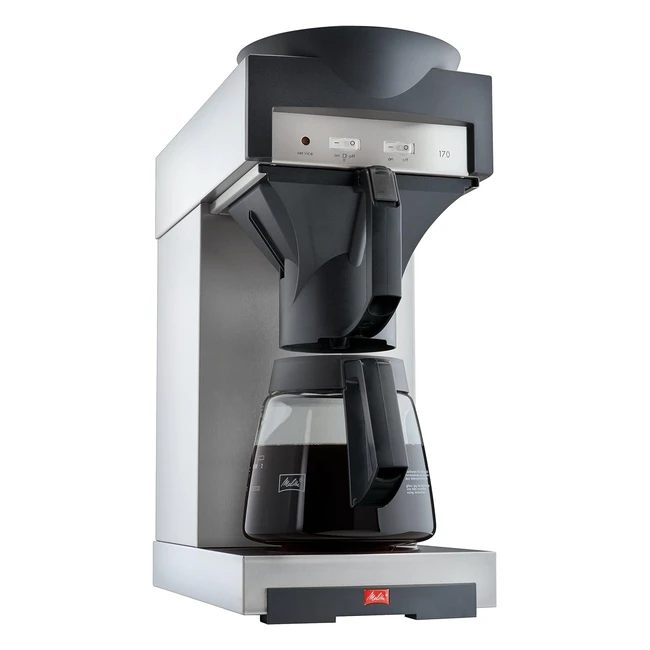Machine à café filtre Melitta Professional 170M avec verre kannen - Stockage facile