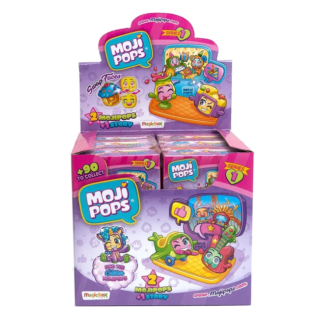 Mojipops Story Box Serie 1 - Figure da Collezione - PMP1D612IN00