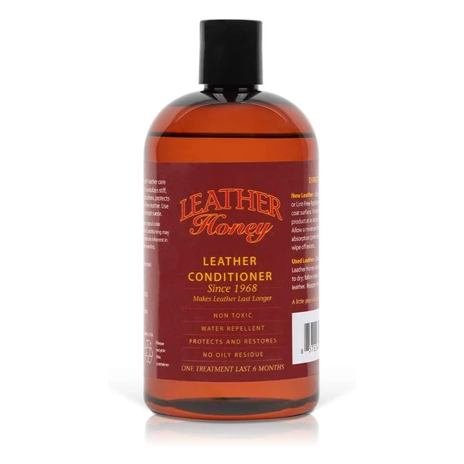 Leather Honey Leather Conditioner - Best Leather Conditioner Since 1968 - Protec