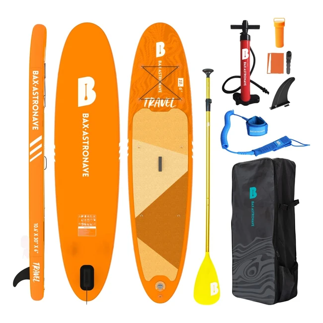 Tabla Paddle Surf Hinchable Bax Astronave 106ft - Estable y Duradera