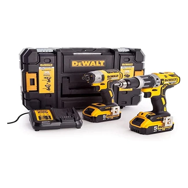 Kit trapano a percussione DeWalt DCK266P2T - DCD796 avvitatore a impulsi DCF887