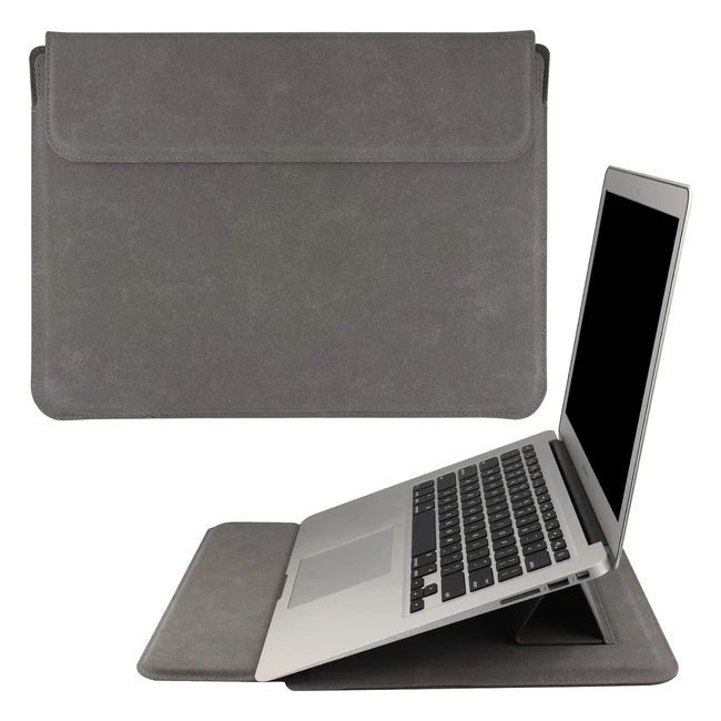 Hoyixi 14-Inch Laptop Sleeve Case - Compatible with MacBook Pro 14, Huawei Matebook 14, HP Chromebook 14 - Dark Gray