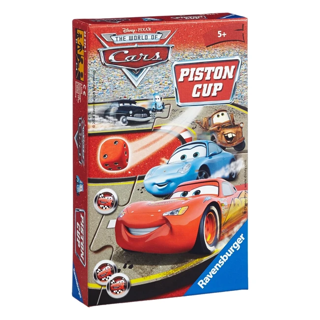 Juego de Mesa Ravensburger Disney Cars Piston Cup 23274 - Divertido y emociona