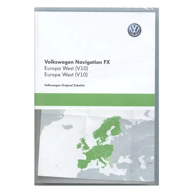 Carte SD Volkswagen 3C8051884DD - Navigation Europe - RNS 310 FX Navi - Mise  