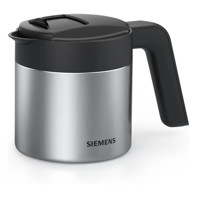 Cafetière isotherme Siemens TZ40001 - Préparation directe - Maintien au chaud - Facile à nettoyer - Parfait pour EQ500 EQ700 EQ6 Plus et EQ900