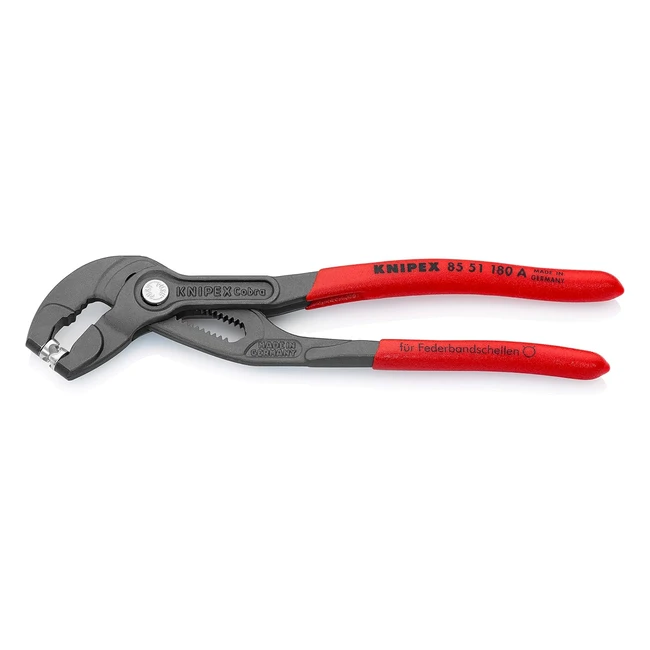 Alicate Knipex para abrazaderas 180 mm - Modelo 85 51 180